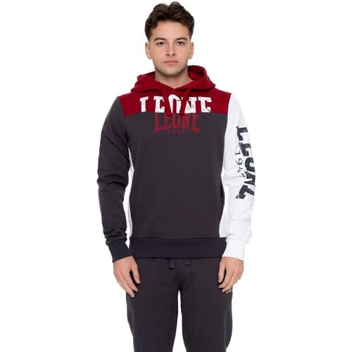 Capuchon sweaters Leone 1947 Man Hoody Color Block