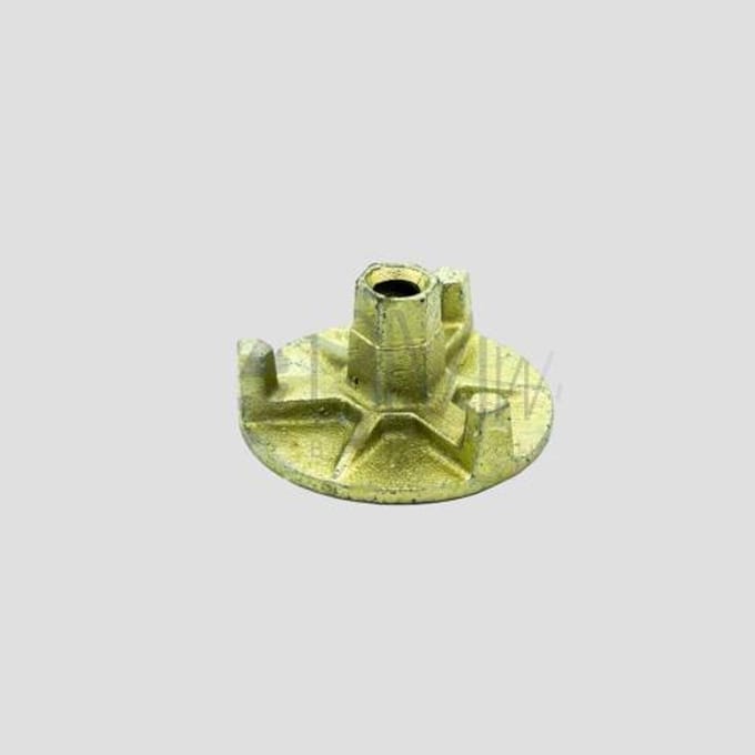 Vaste moer DIW 15 mm diameter 95 mm – drie vleugels