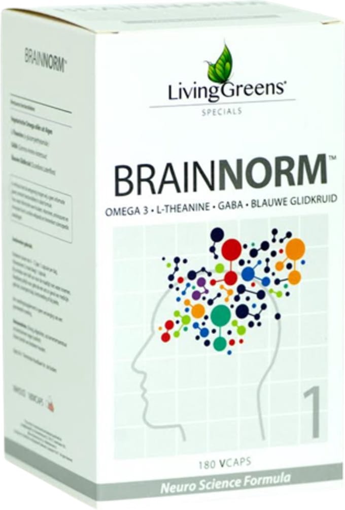 Livinggreens Brainnorm 60 Vegetarische capsules