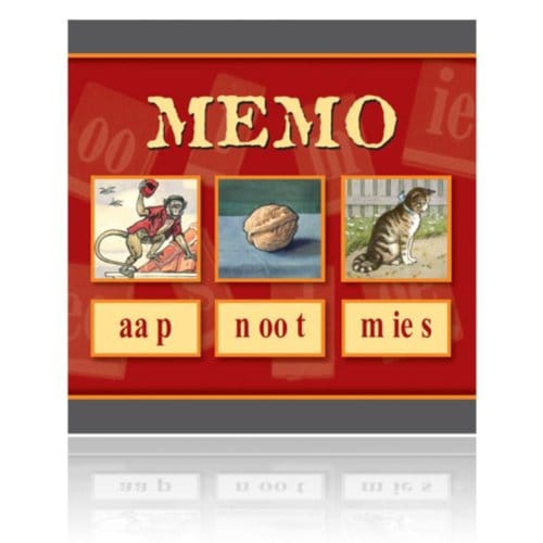 Memo spel -  Aap, Noot, Mies
