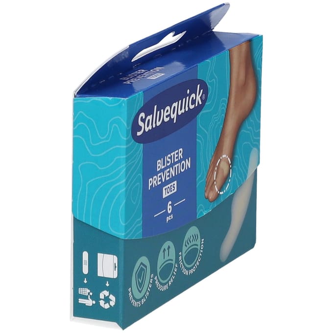 Salvequick® Blister Prevention Toes 6 Pleister