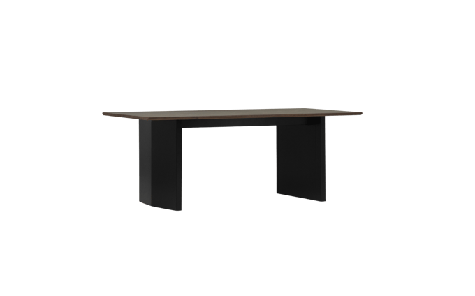 Normann Copenhagen Panel tafel - zwart/zwart - 90 x 200 cm