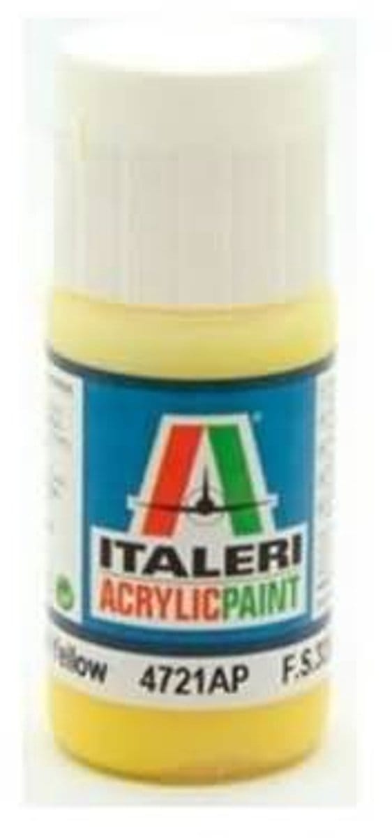 Italeri 4721ap - Flat Insignia Yellow - Modelbouwverf Acryl