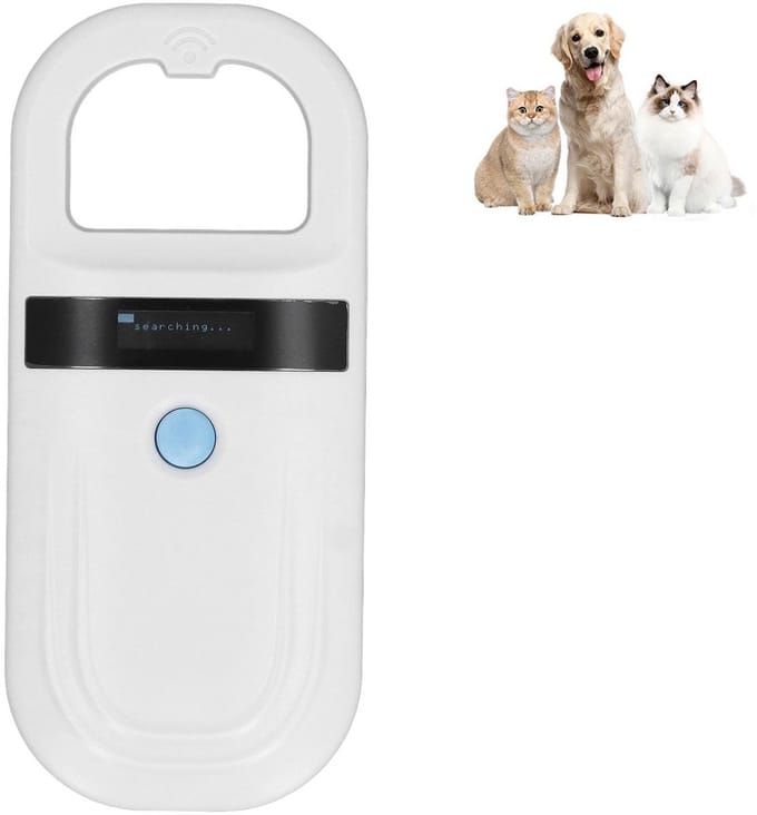 Allecto - Draagbare Id microchip lezer - dierenchip-scanner