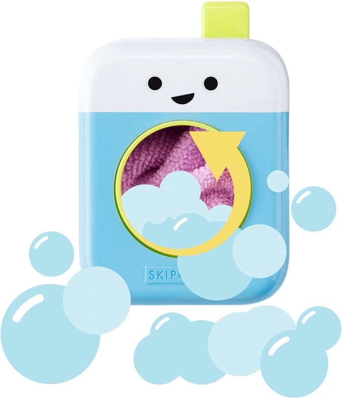 Skiphop Fresh & Clean Wasmachine badset Interactief speelgoed Badspeelgoed