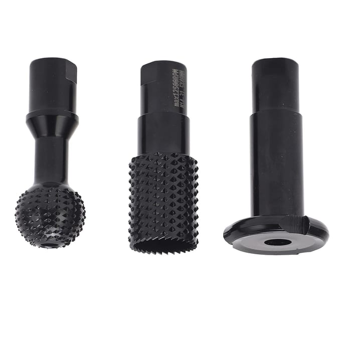 3 stuks roterende braamset M14 roterende vijl houtsnijwerk bramen voor 115 125 type haakse slijper