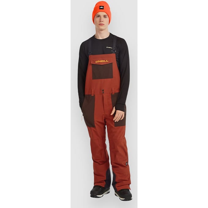 O´neill Fwc Peak Bib Broek Rood XL Man