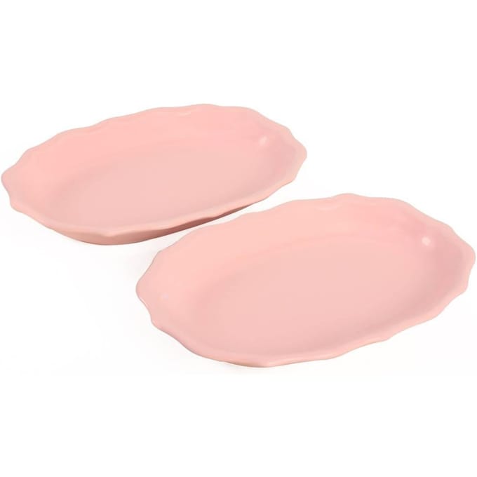 Set van 2 gebakbordjes Glenda keramiek | Hermia