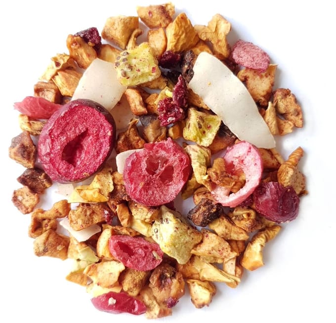 Tea Bar - Pink Fizz - Kruidenthee (cafeïnevrij)|ijsthee - 80 Gram