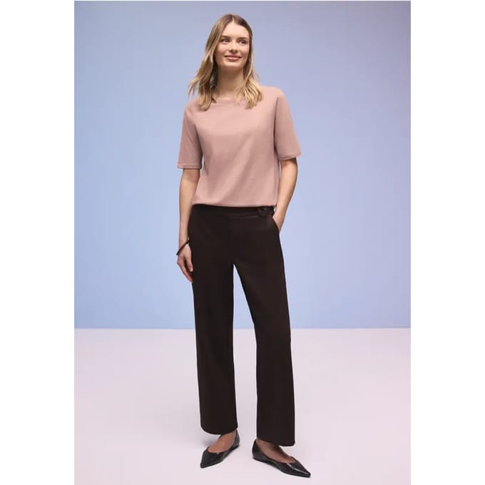Shirt met boothals