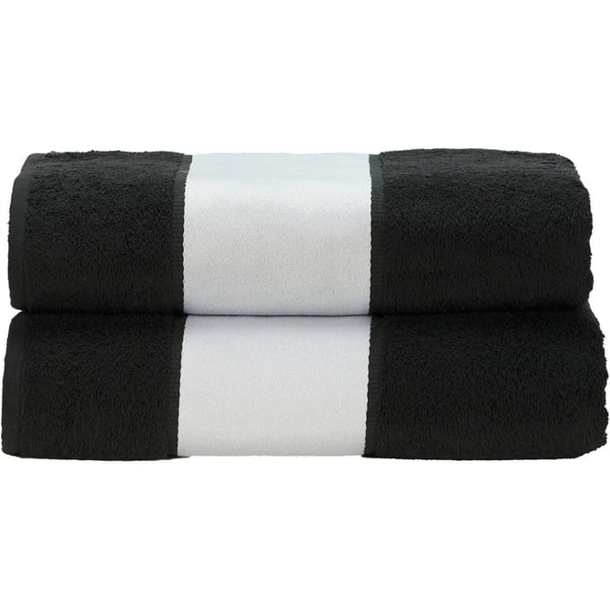 ARTG Subli-Me Badhanddoek (Zwart)