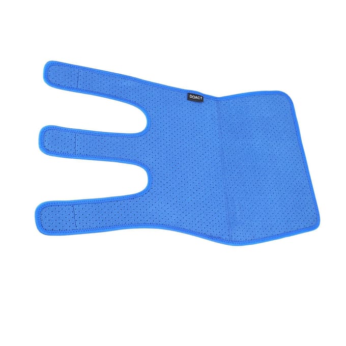 Pakket Verstelbare Kuitcompressie Brace Scheenbeensteun Wrap Onderbeen Sleeve blue