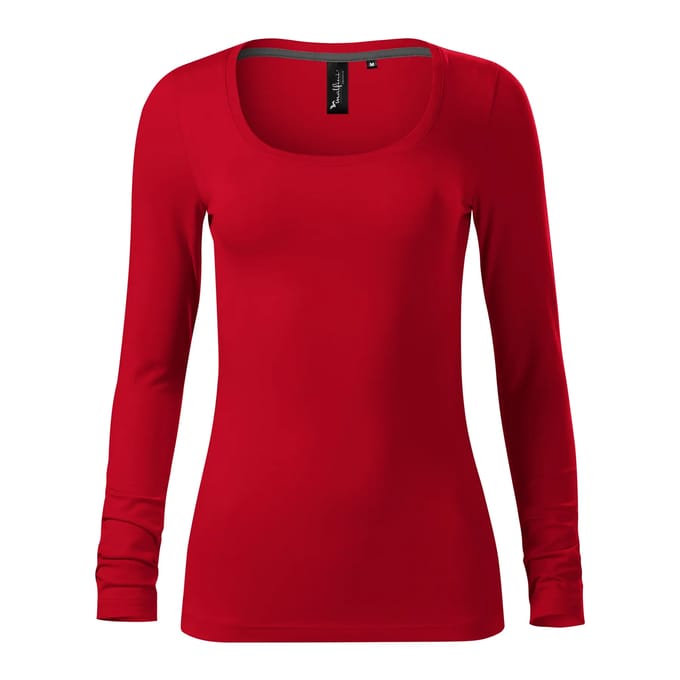 Dames-T-shirt met lange mouwen Malfini Premium Brave 156