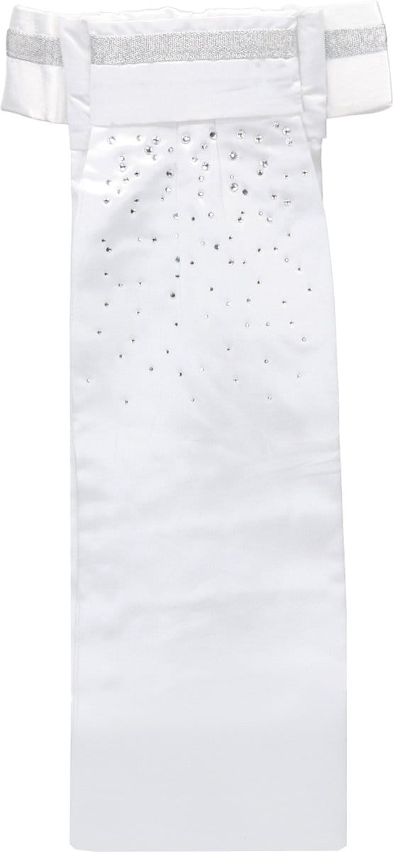 Quur Plastron Quur Qglamour Wit-zilver