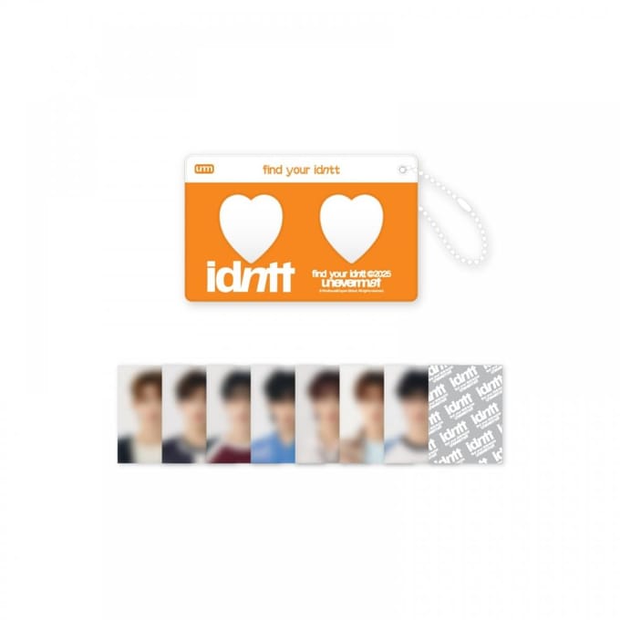 Idntt   05 Id-fotohouder Set   Md orange