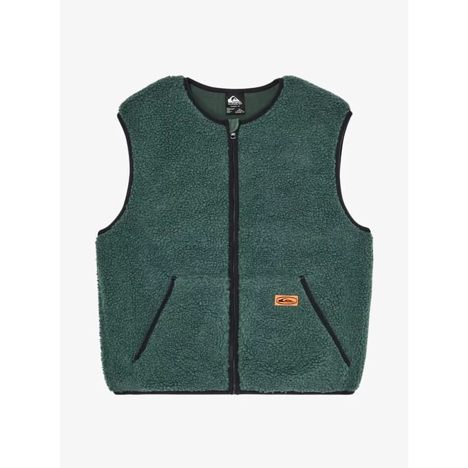 Mouwloze fleece voor kinderen Quiksilver Kickflip