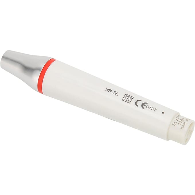 HW 5L Tandsteenverwijderaar Handvat Hittebestendig Tandheelkundig Handstuk Accessoire met Pakkingen white