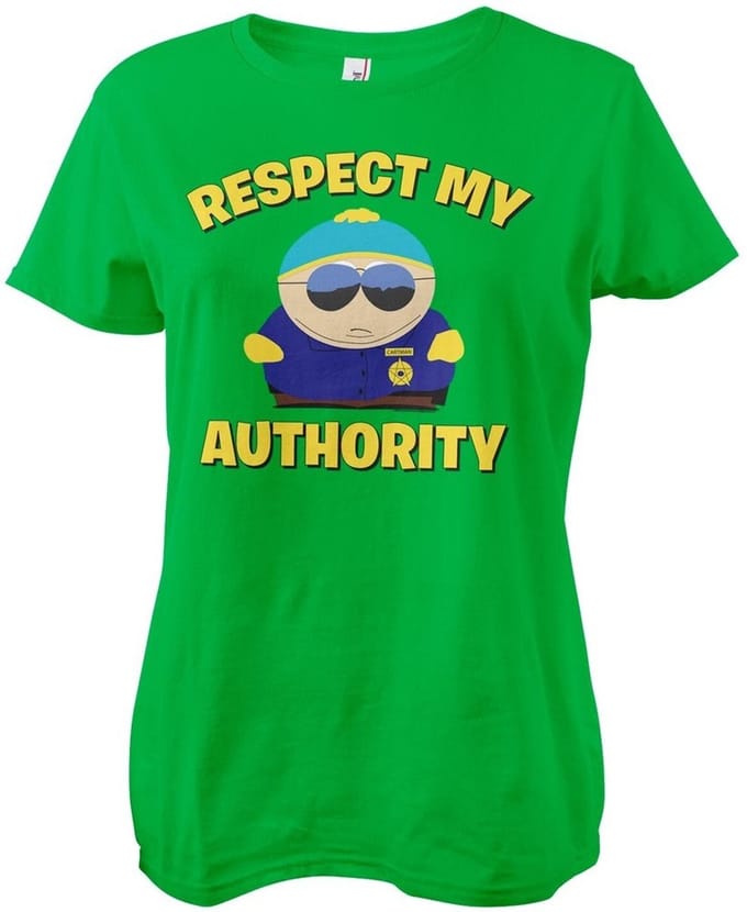 South Park Dames-spect My Authorit y Girly T-shirt