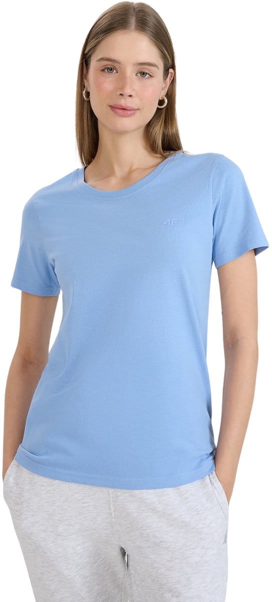 4F T-shirt Dames Denim - Maat S