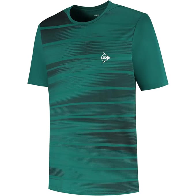 Dunlop Game T-shirt Heren-Groen,Zwart