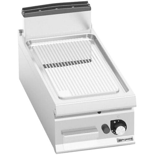 GGM Gastro Gas Bratplatte - 10 kW - Gerillt