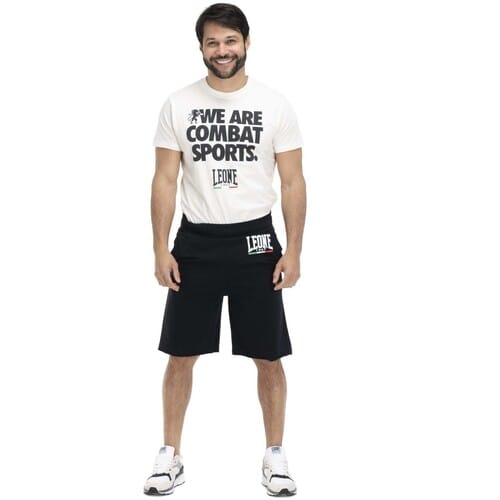 T-shirt Korte Mouw Leone 1947 Man Set + Bermuda Wacs