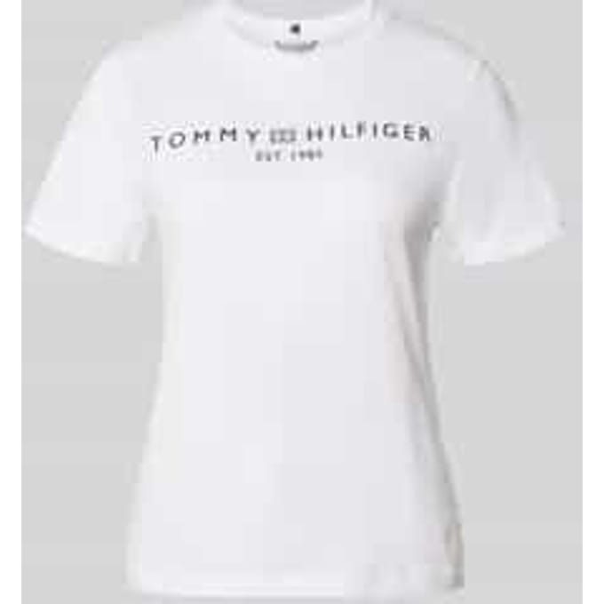 Tommy Hilfiger Regular Corp Logo Shirt Dames