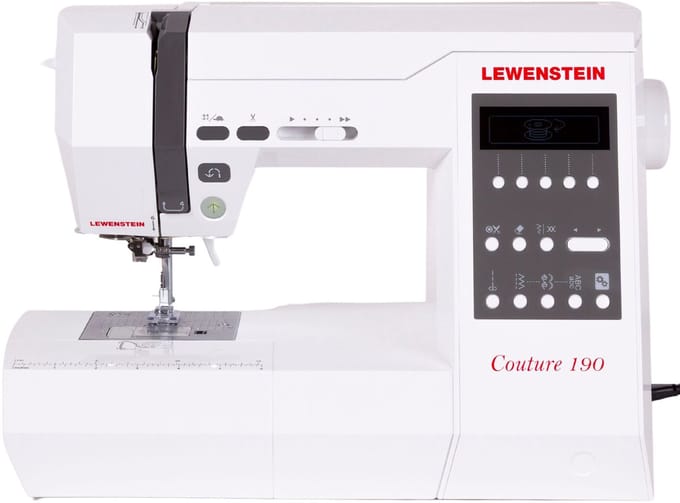 Lewenstein Couture 190 - Naaimachine - Elektronisch - Met display - 190 steken