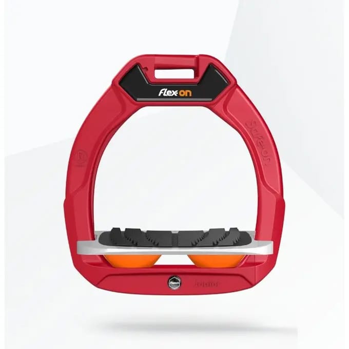 Veiligheidseindes voor rijden Ingebogen Grip Rood/Grijs/Oranje kind Flex-On Safe-On