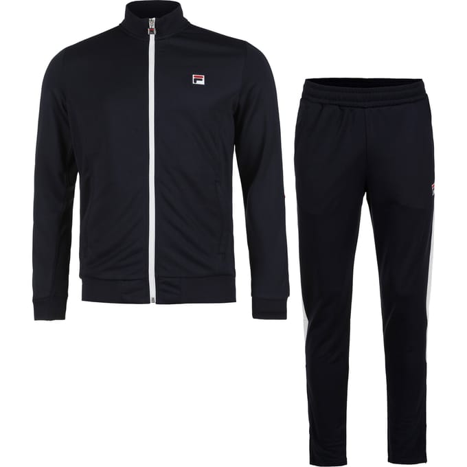 Fila Manuel Trainingspak Heren-Donkerblauw,Wit