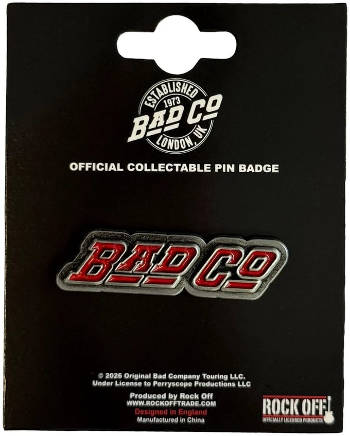 Bad Company Slant Logo - Pin