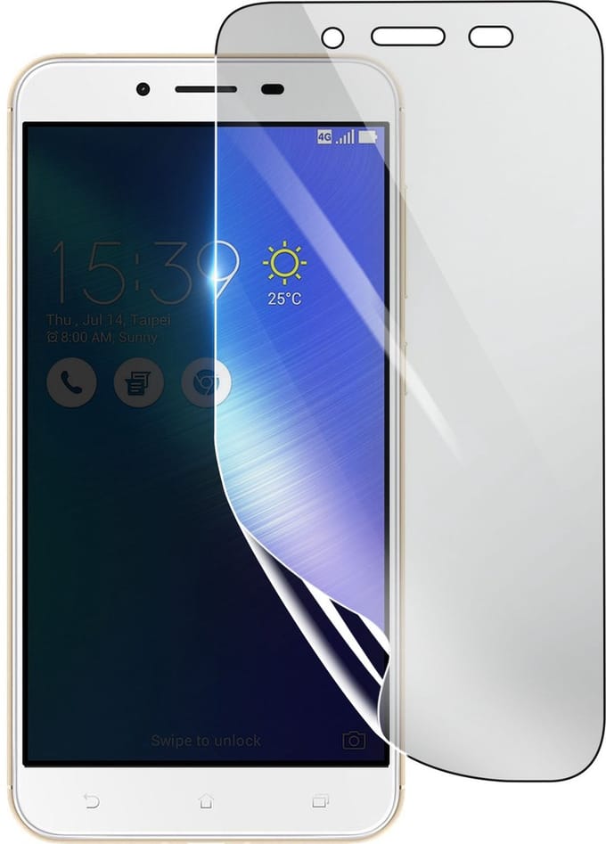 3mk, Geschikt voor Asus Zenfone 3 Max ZC553KL, Schokbestendige Hydrogel Screenprotector, Transparant