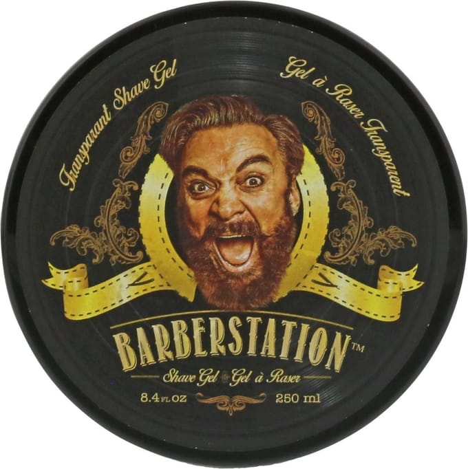 Barberstation - Transparant Shave Gel - 250 ml