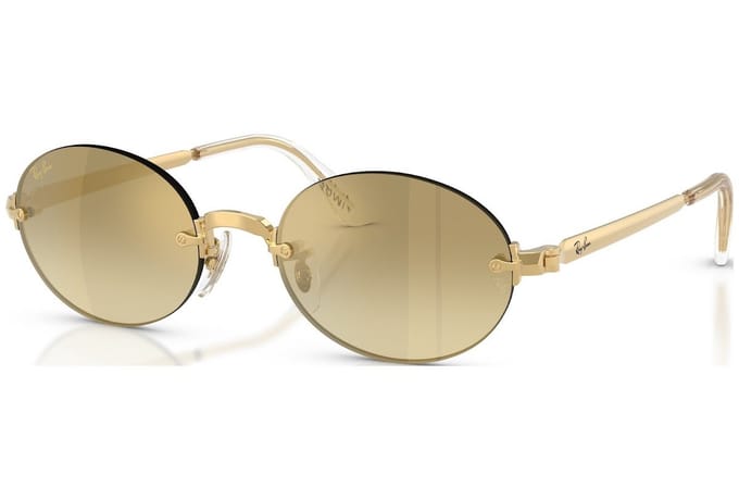 Ray Ban - Arista - Brown Mirror Gold Gradient.