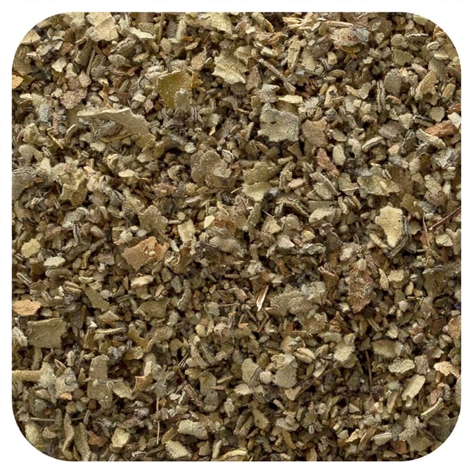 Frontier Co-Op, Organic Mullein Leaf, Chopped Leaf, 453G (16Oz) brown