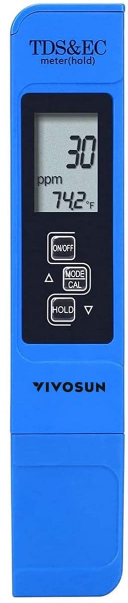 Digitale 3-in-1 Waterkwaliteit Tester: TDS-, EC- en Temperatuurmeter voor Nauwkeurige Metingen