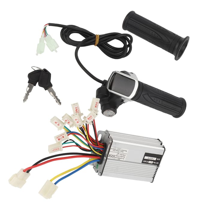 48V 1000W Controller Set met Slot Accessoire voor E?Fiets Elektrische Scooter Elektrische Driewieler black