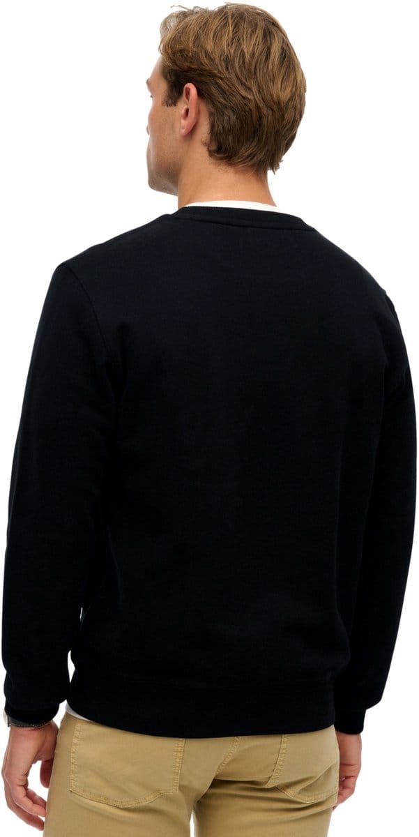 Superdry - Essential Logo sweatshirt met ronde hals - Heren - Truien