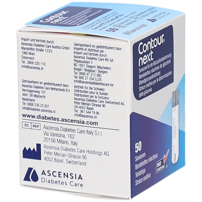 Contour Next Test Strips Bloedglucose 50 Stuks Bayer