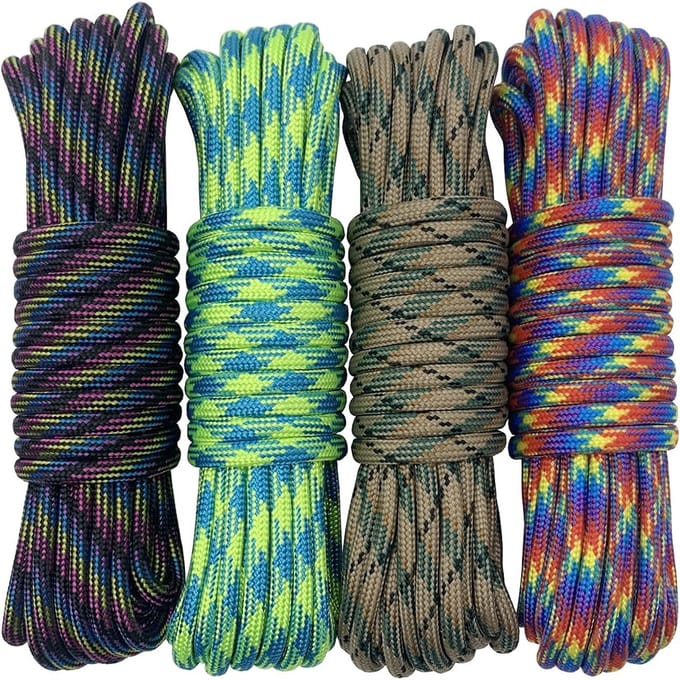 Klimtouw – Paracord Touw – Niet Elastisch Touw - gebruikstouw