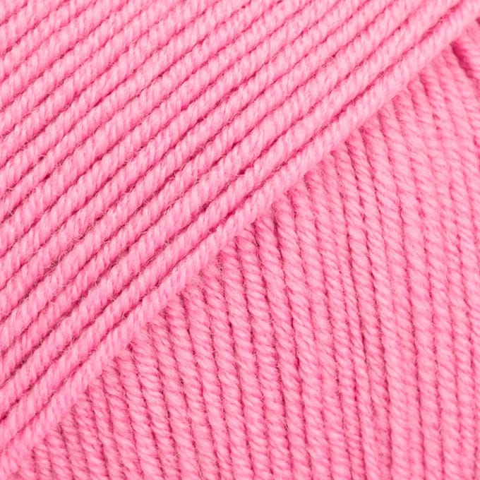 DROPS Baby Merino Uni Colour - 07 roze - Wol Garen