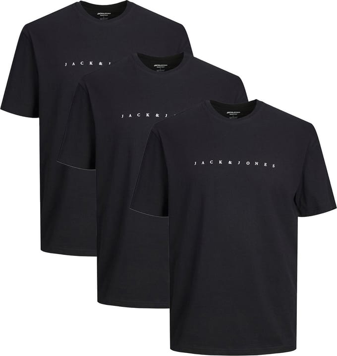 Jack & Jones Heren t-shirt 3 pack Star JJ