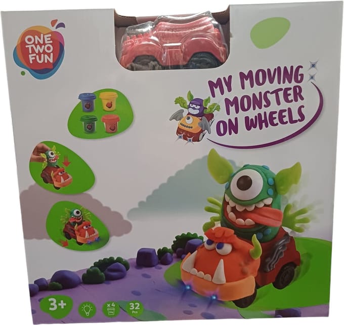 Playgo - Creatieve set plasticine monstertruck - jonotoys