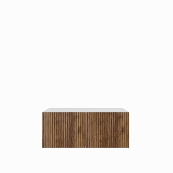 TV-kast Noe 1x100 cm (wit + catania)