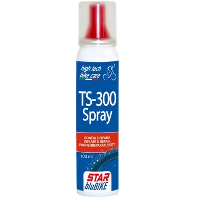 Fietsreinigingsspray zwelt en repareert Star BluBike