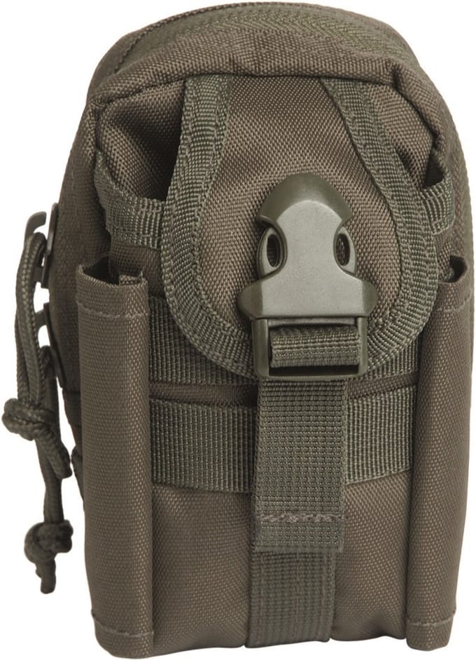 Mil-Tec Communicatie koppeltas Molle, legergroen