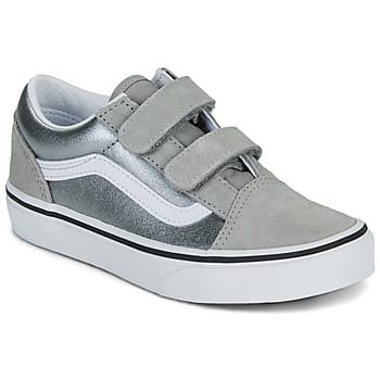 Vans  Lage Sneakers Old Skool V METALLIC SILVER