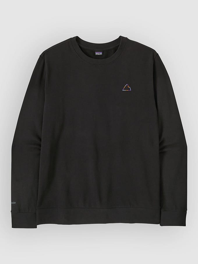 Patagonia Fitz Roy Massif Daily Crew Sweater zwart