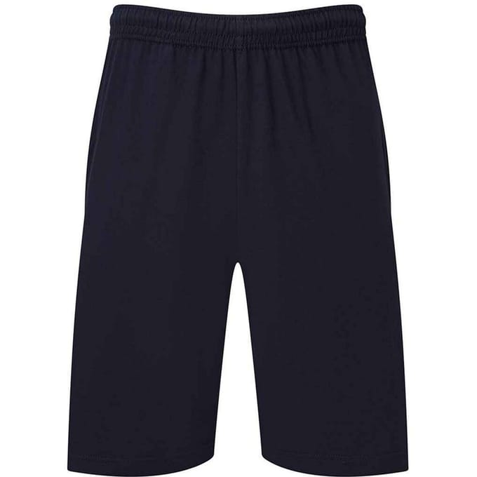 Fruit of the Loom Heren Iconic 195 Jersey Shorts (Deep Navy)