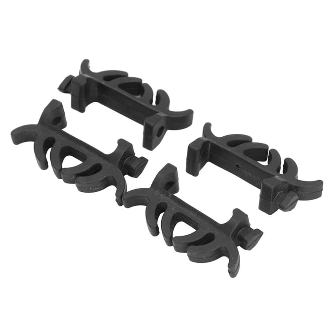 4 stuks Rubber Boog Ledematen Dempers voor Compound Boog Ledematen Trillingsdemper Stabilisator voor